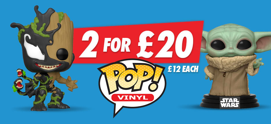 Click here to see all our Pop Vinyl figures in our 2 for £20 promotion