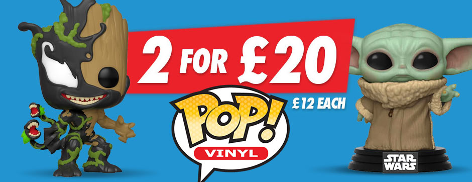 Click here to see all our Pop Vinyl figures in our 2 for £20 promotion